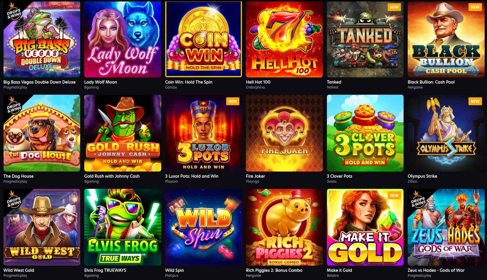 Neospin games 